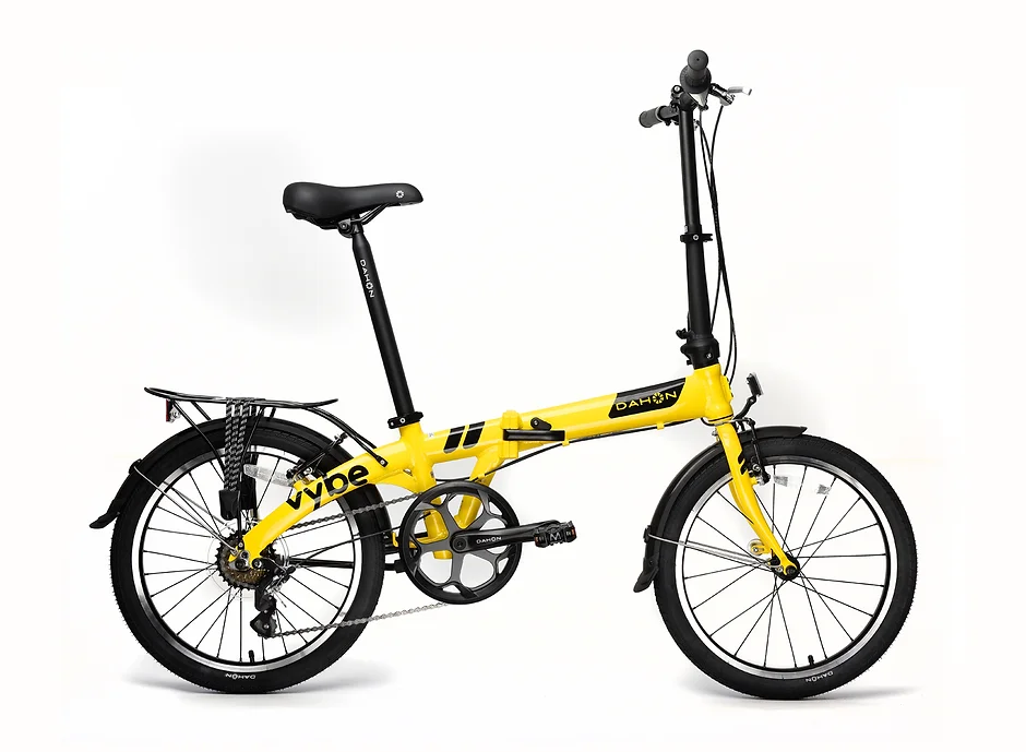 2024 DAHON VYBE D7 KATLANIR BİSİKLET SARI - 1