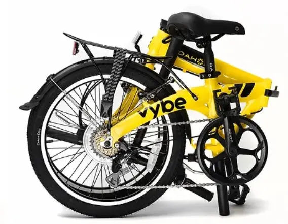 2024 DAHON VYBE D7 KATLANIR BİSİKLET SARI - 2