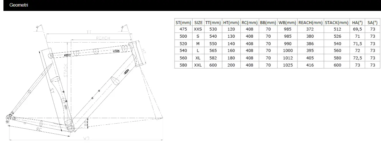 2025 CARRARO CR-RACE 052 AERO YOL BİSİKLETİ - 3