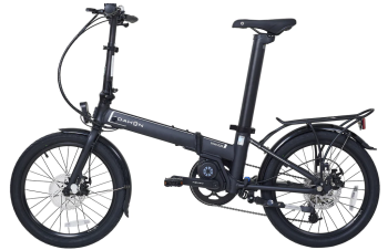 2025 DAHON UNIO E20 ELEKTRİKLİ KATLANIR BİSİKLET SİYAH - 1