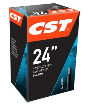 CST 24X1.75/2.125 48mm FV İNCE SİBOP İÇ LASTİK - 1