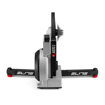 ELITE JUSTO2 INTERACTIVE HOMETRAINER+TRAVEL BLOCK+SHIMANO 11-34 12V RUBLE - 4