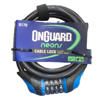 ONGUARD 8170 10X180 NEON COMBO ŞİFRELİ KİLİT - 1