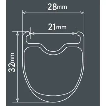 SHIMANO 105 WH-RS710-C32-TL 11/12 VİTES CENTER LOCK DISK FREN YOL JANT SETİ - 5