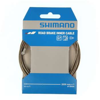 SHIMANO 1.6X2050mm YOL SUS İÇ FREN KABLOSU - 1