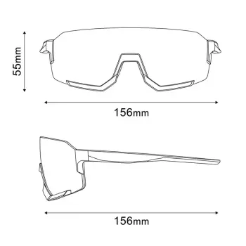 SHIMANO AEROLITE ARLT2 RIDESCAPE HC GÖZLÜK - 2