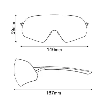 SHIMANO AEROLITE P ARLP1 RIDESCAPE ES GÖZLÜK - 4