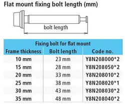 SHIMANO BR-RS505 KALIPER TESPİT VİDASI C TİPİ - 25mm - 3