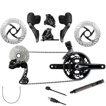 SHIMANO GRX RX825 Di2 2x12 VİTES GRUP SET - 1