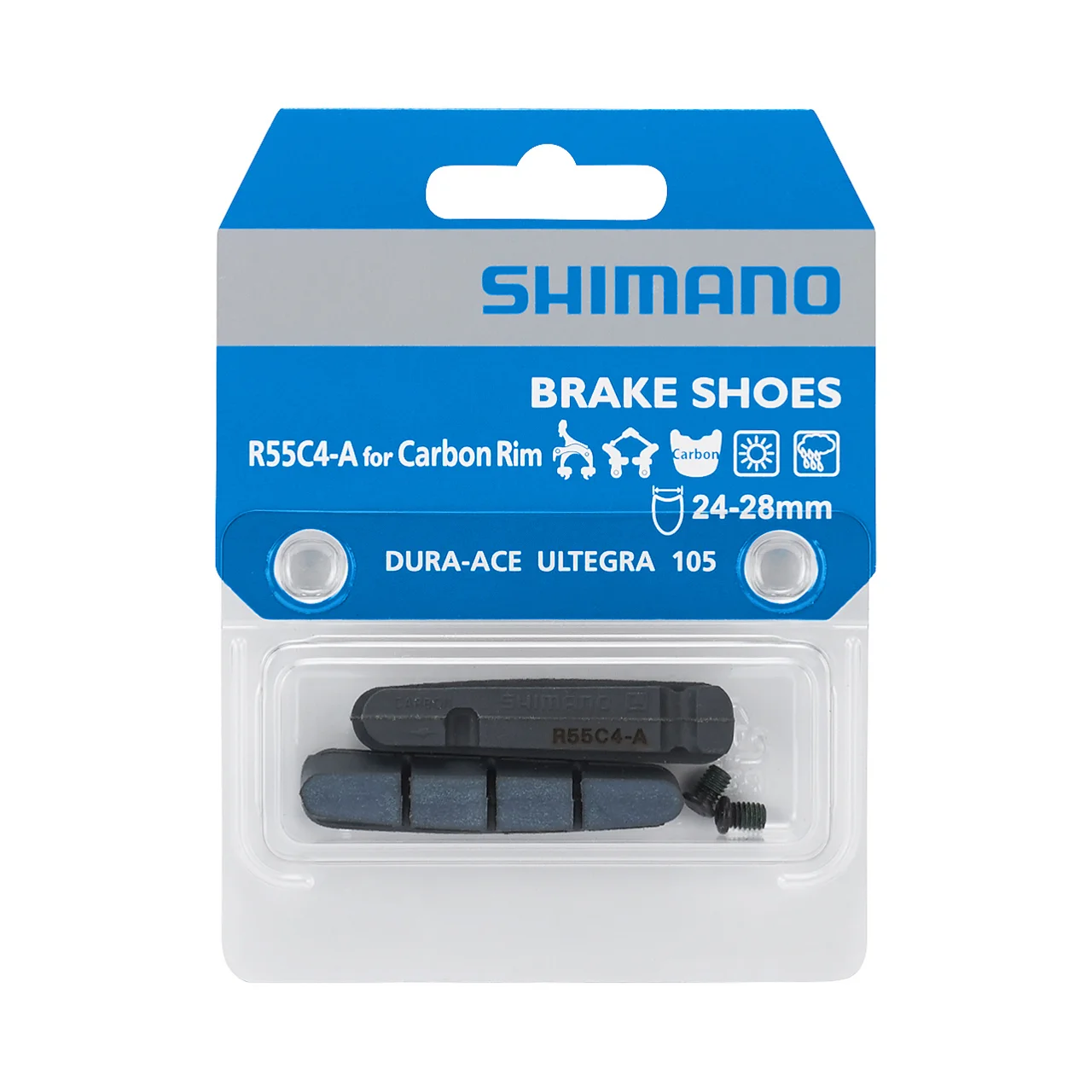 SHIMANO R55C4-A BR-R9100 KARBON 1 ÇİFT FREN PABUCU - 2